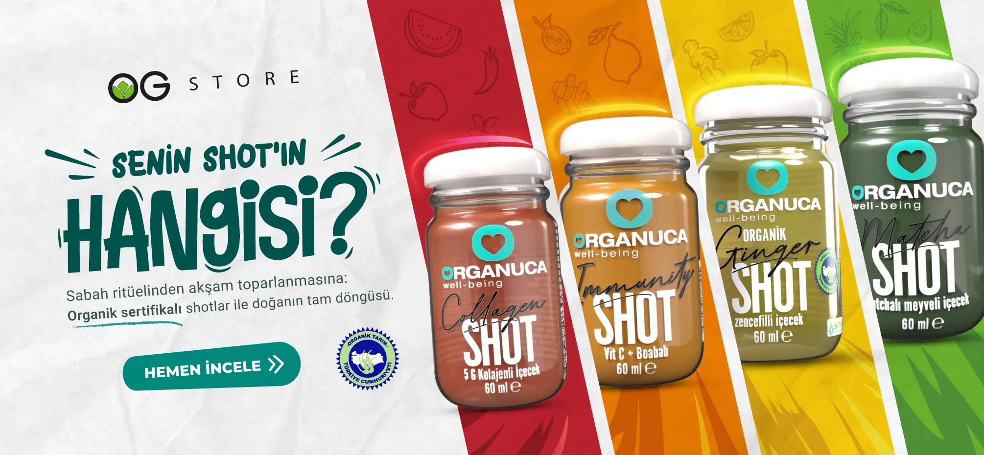 Organuca Doğal Ürünler Şimdi OG Store’da