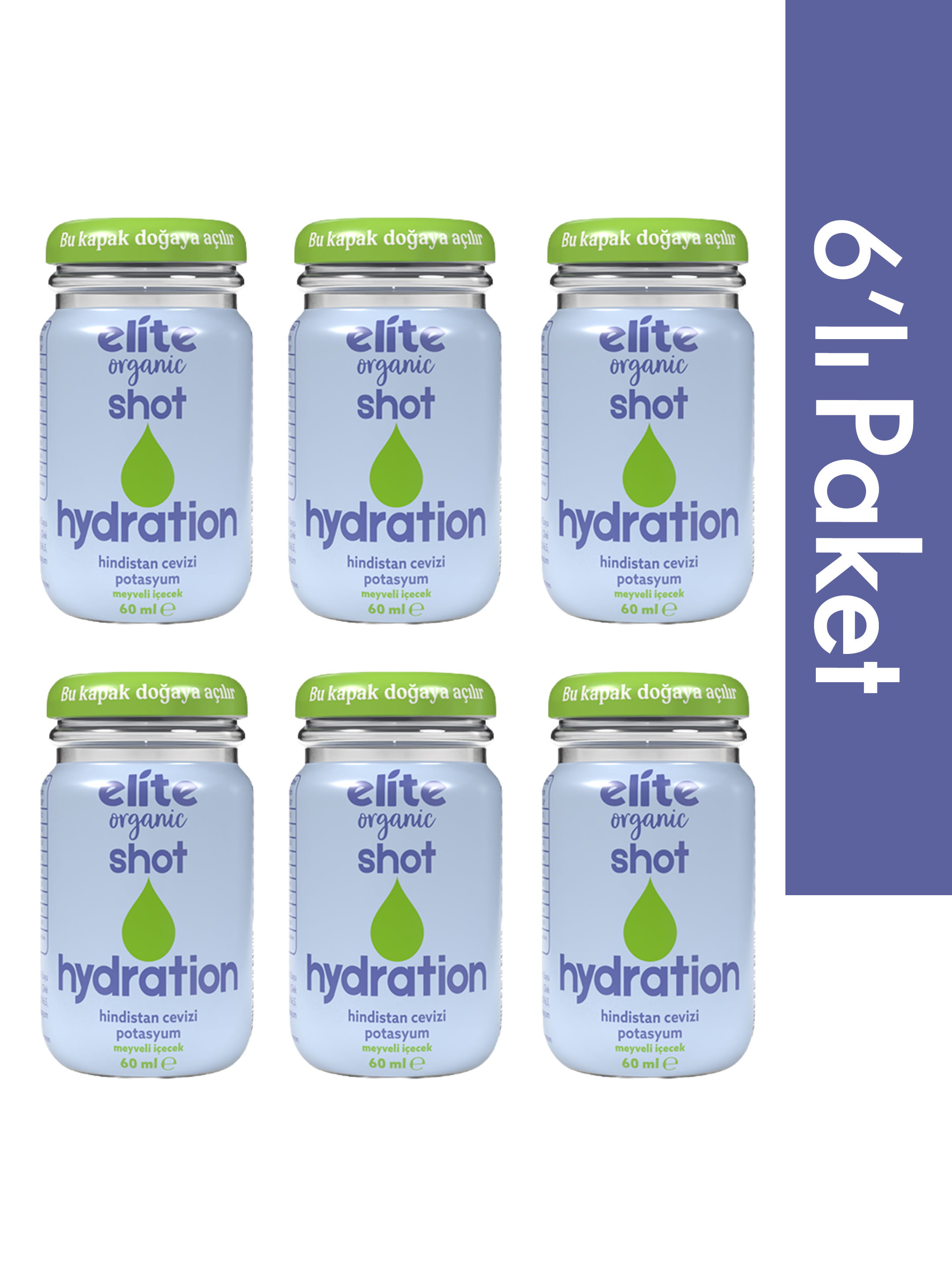 6'lı Hydration Shot 60 ml