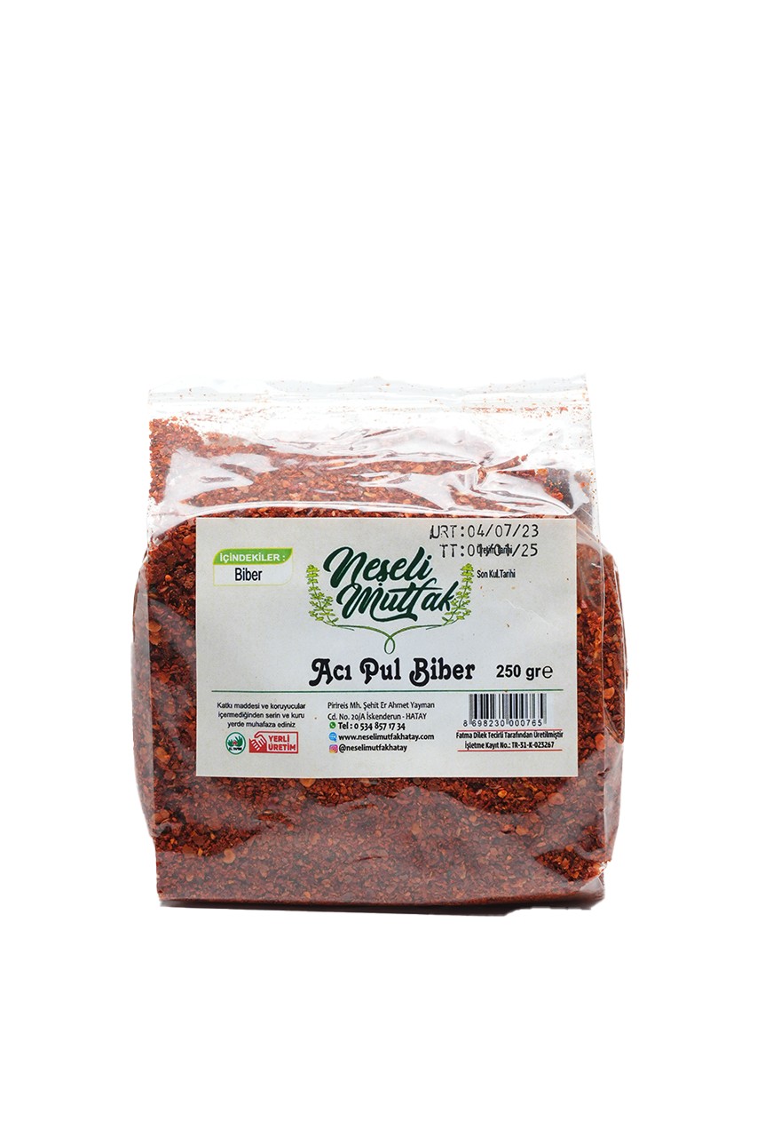 Acı Pul Biber 250 Gr