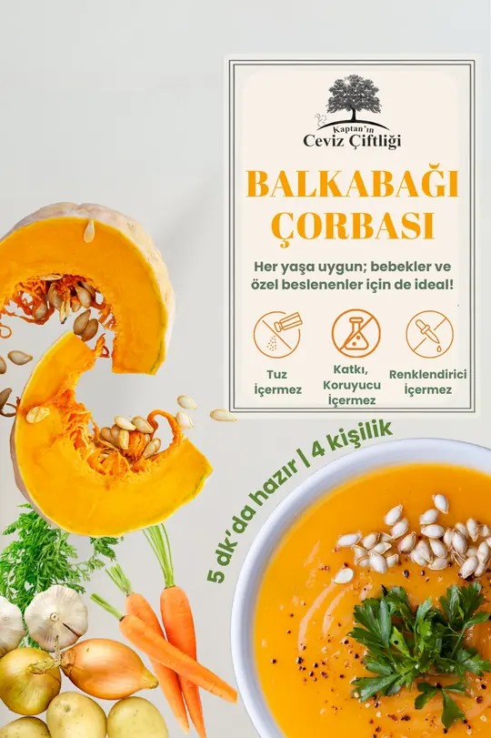 Balkabağı Çorbası 50G