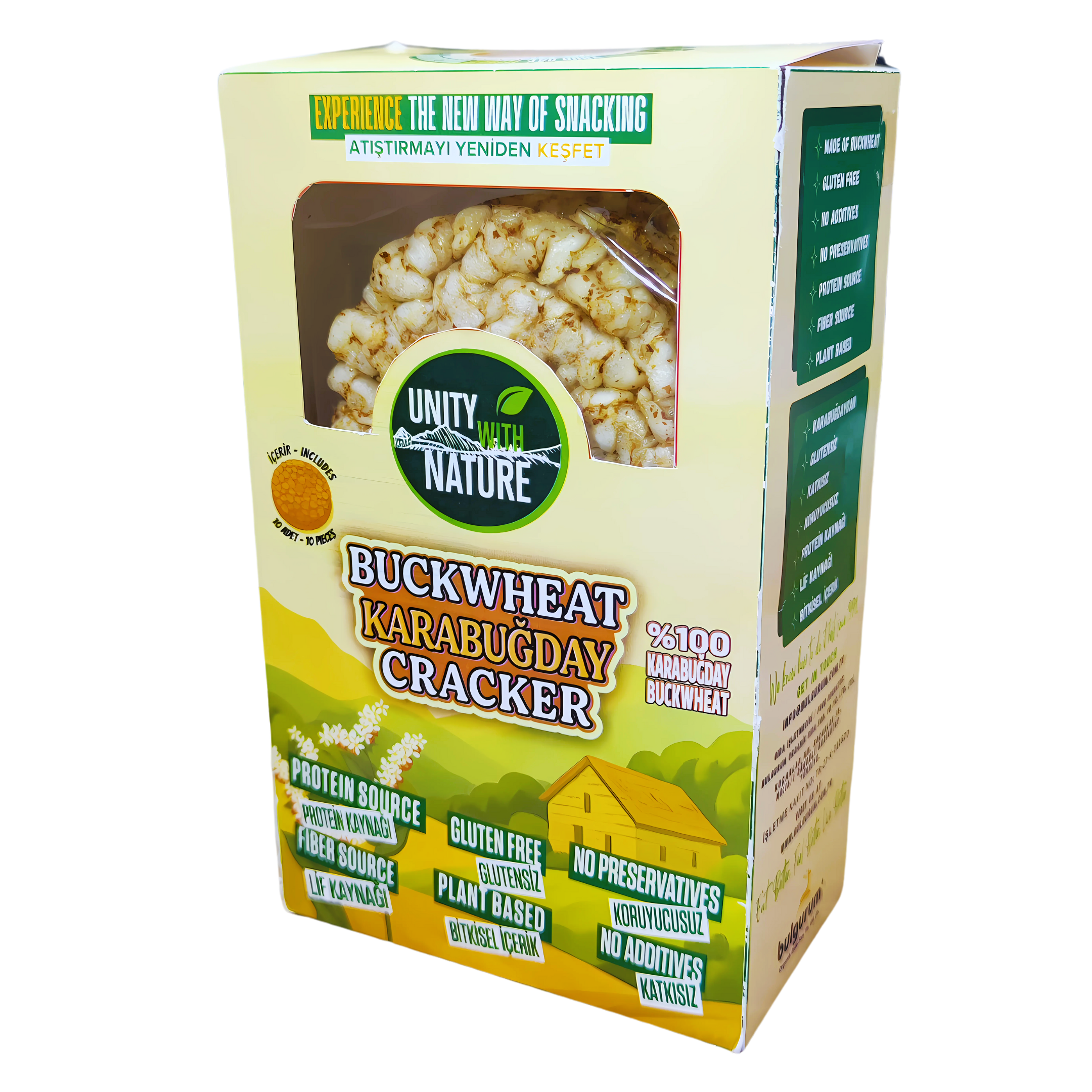 Bulgurum Karabuğday Kraker 35 Gr
