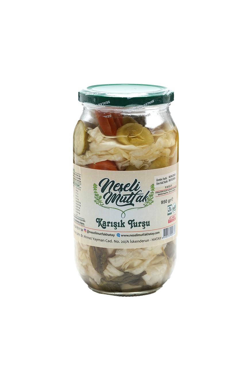 Karışık Turşu 950 Gr