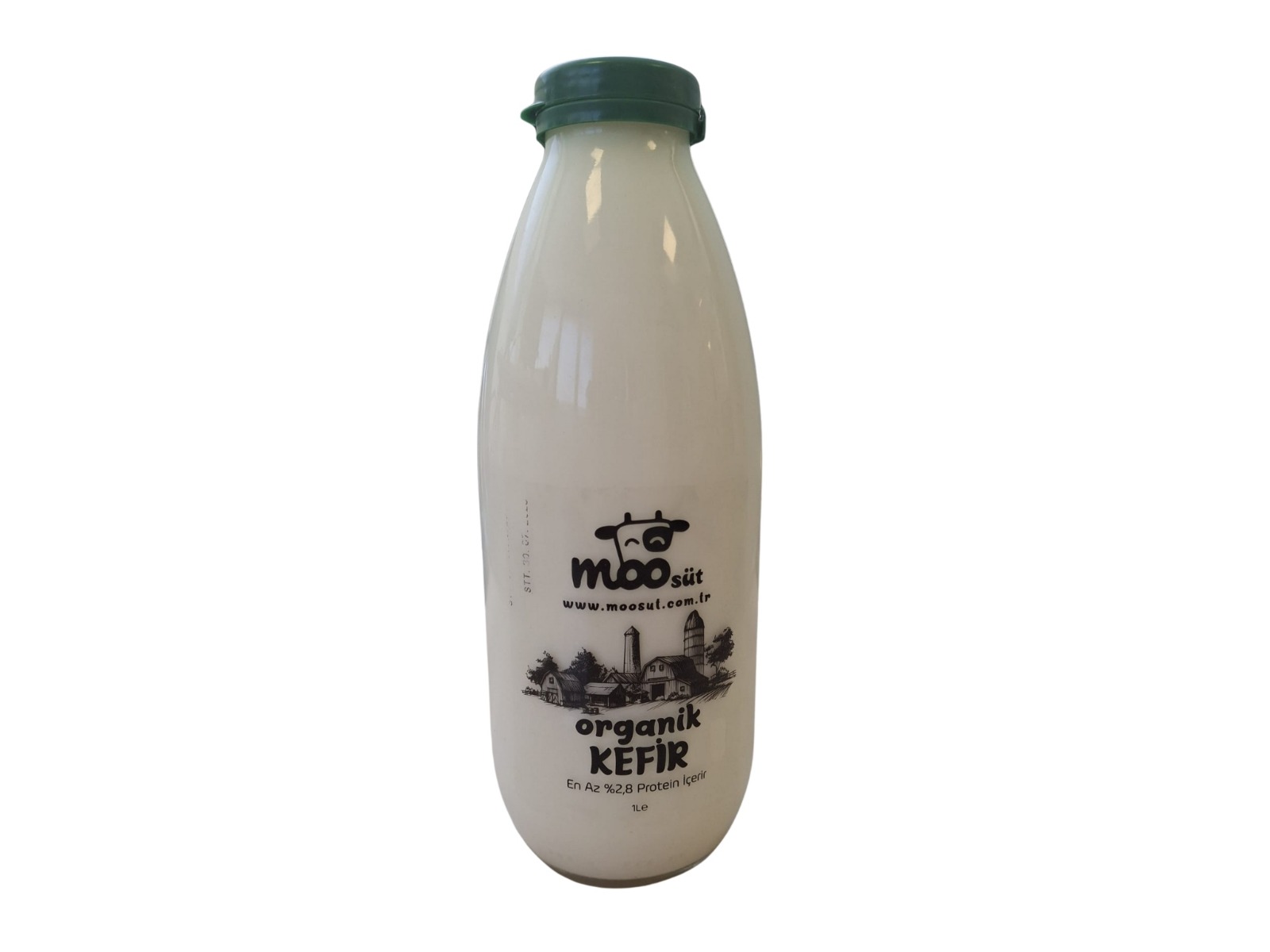 Moo Organik Sade Kefir 1 Lt