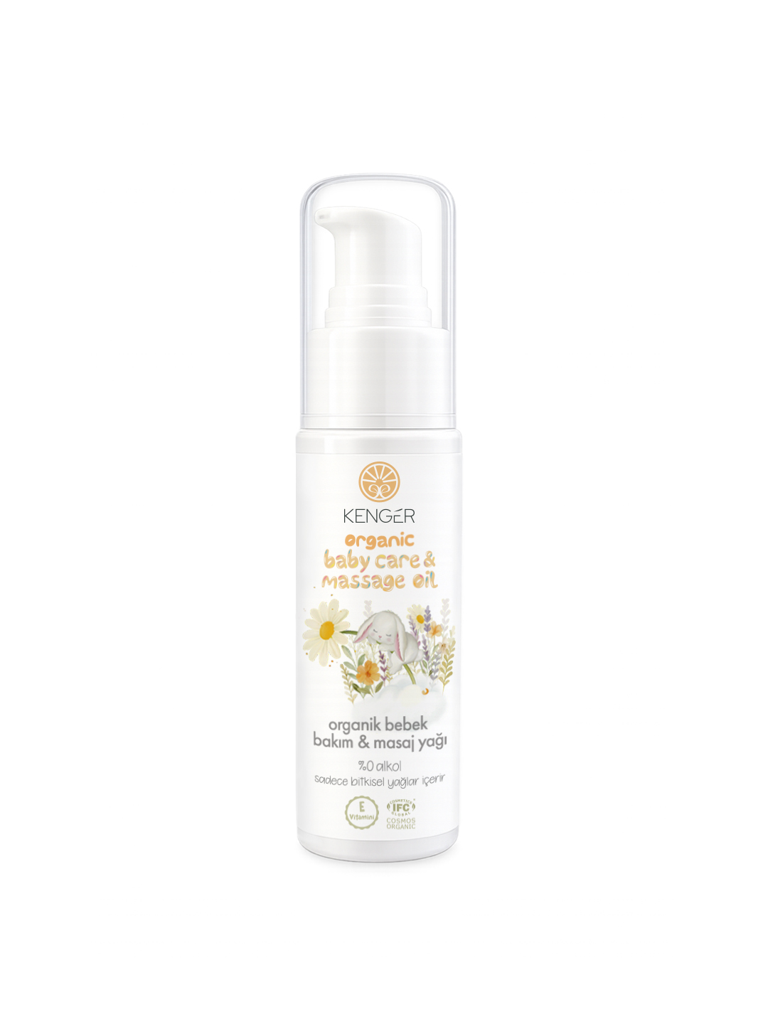 Organik Bebek Bakım & Masaj Yağı 50 ml