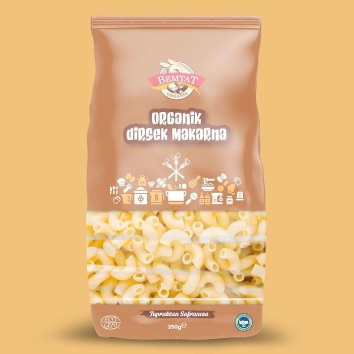 Organik Dirsek Makarna 350 Gr