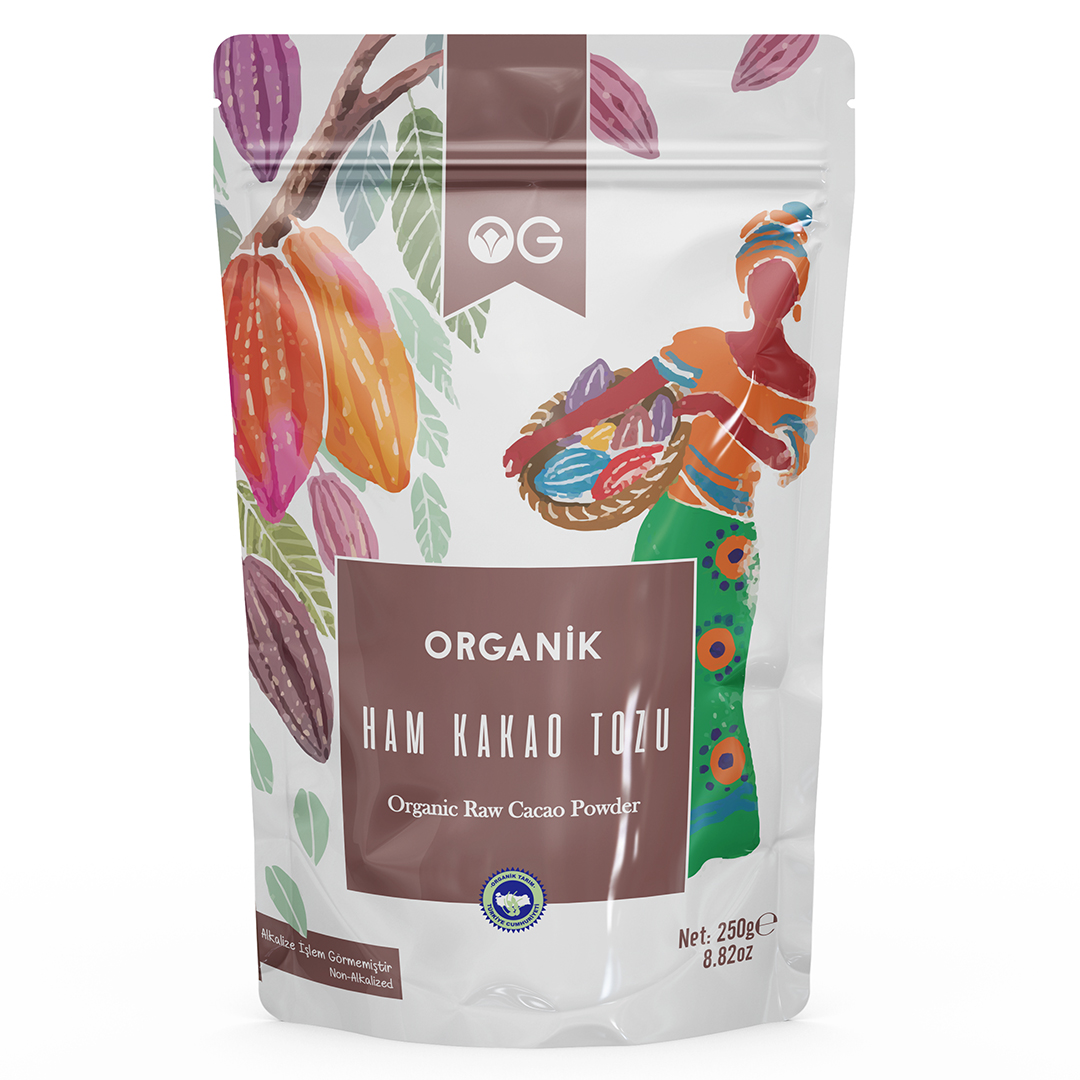 Organik Ham Kakao Tozu 250 Gr