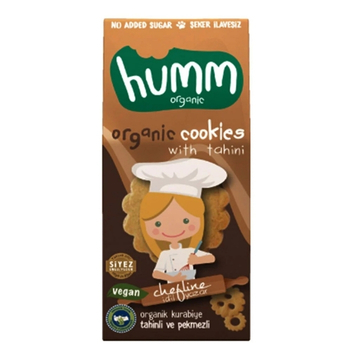 Organik Kurabiye Tahin ve Pekmezli 55 Gr