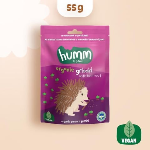 Organik Pancarlı Grissini 55 Gr