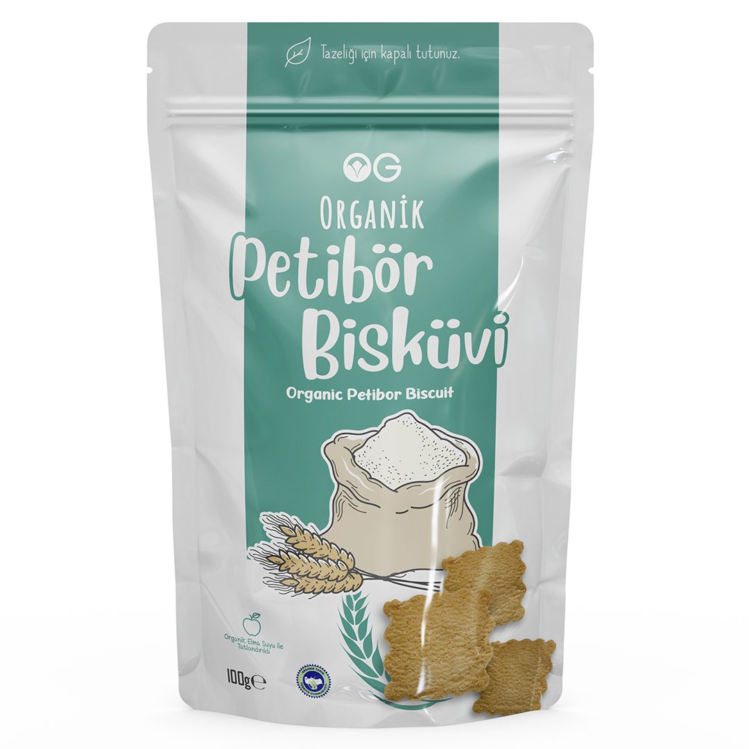 Organik Petibör Bisküvi 100 Gr