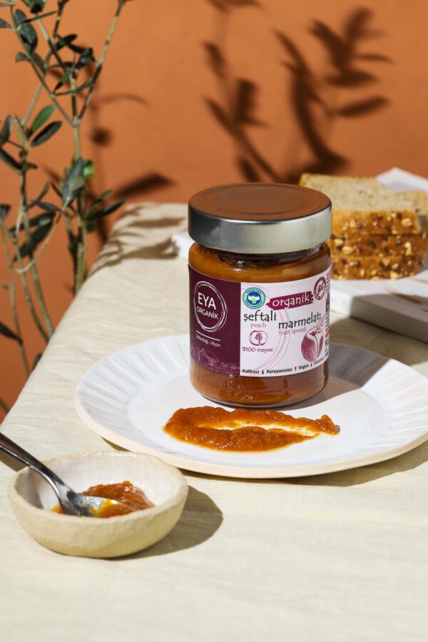 Organik Şeftali Marmelatı 330GR