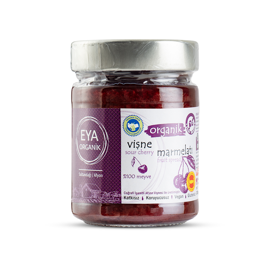 Organik Vişne Marmelatı 320GR