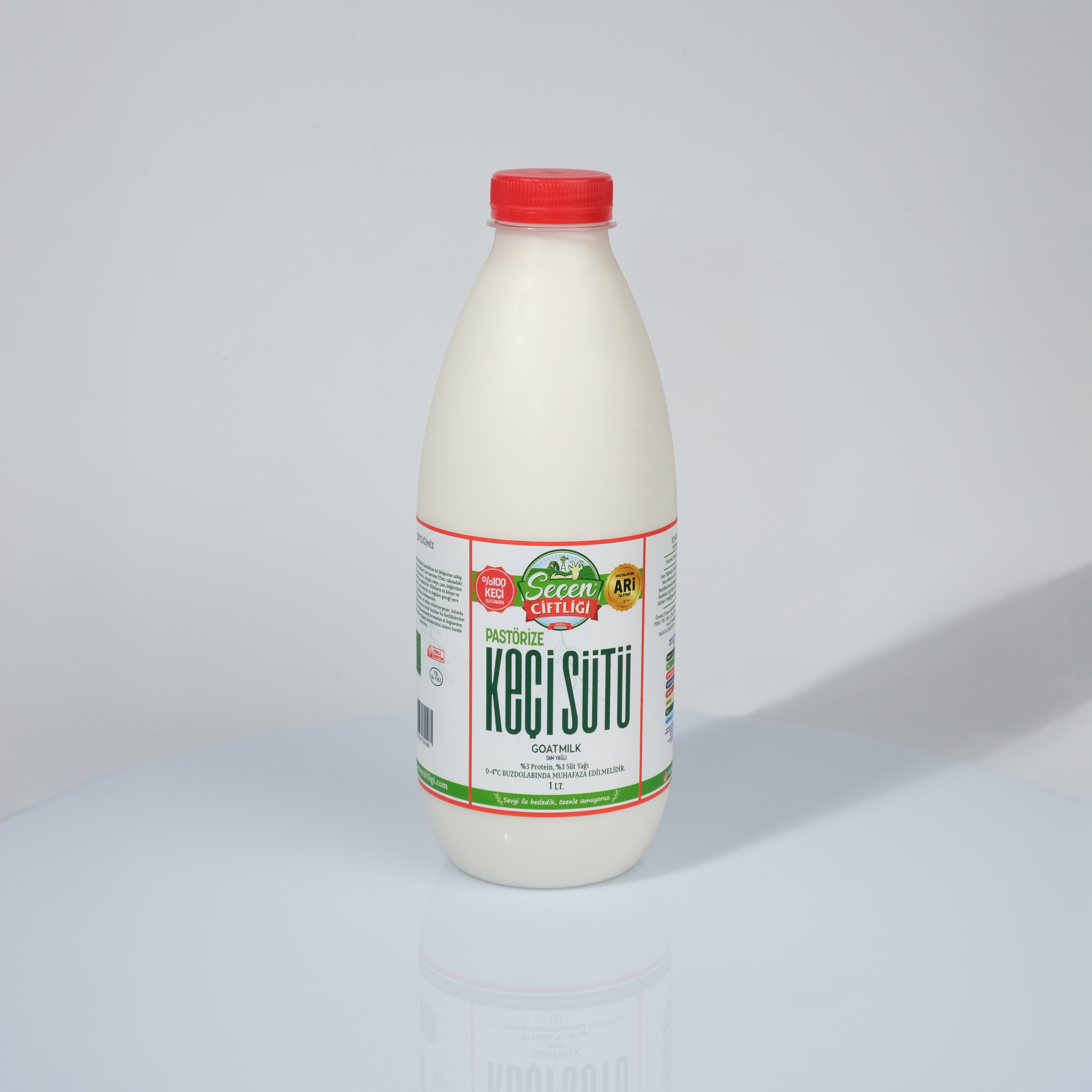 Pastörize Keçi Sütü 1 Lt