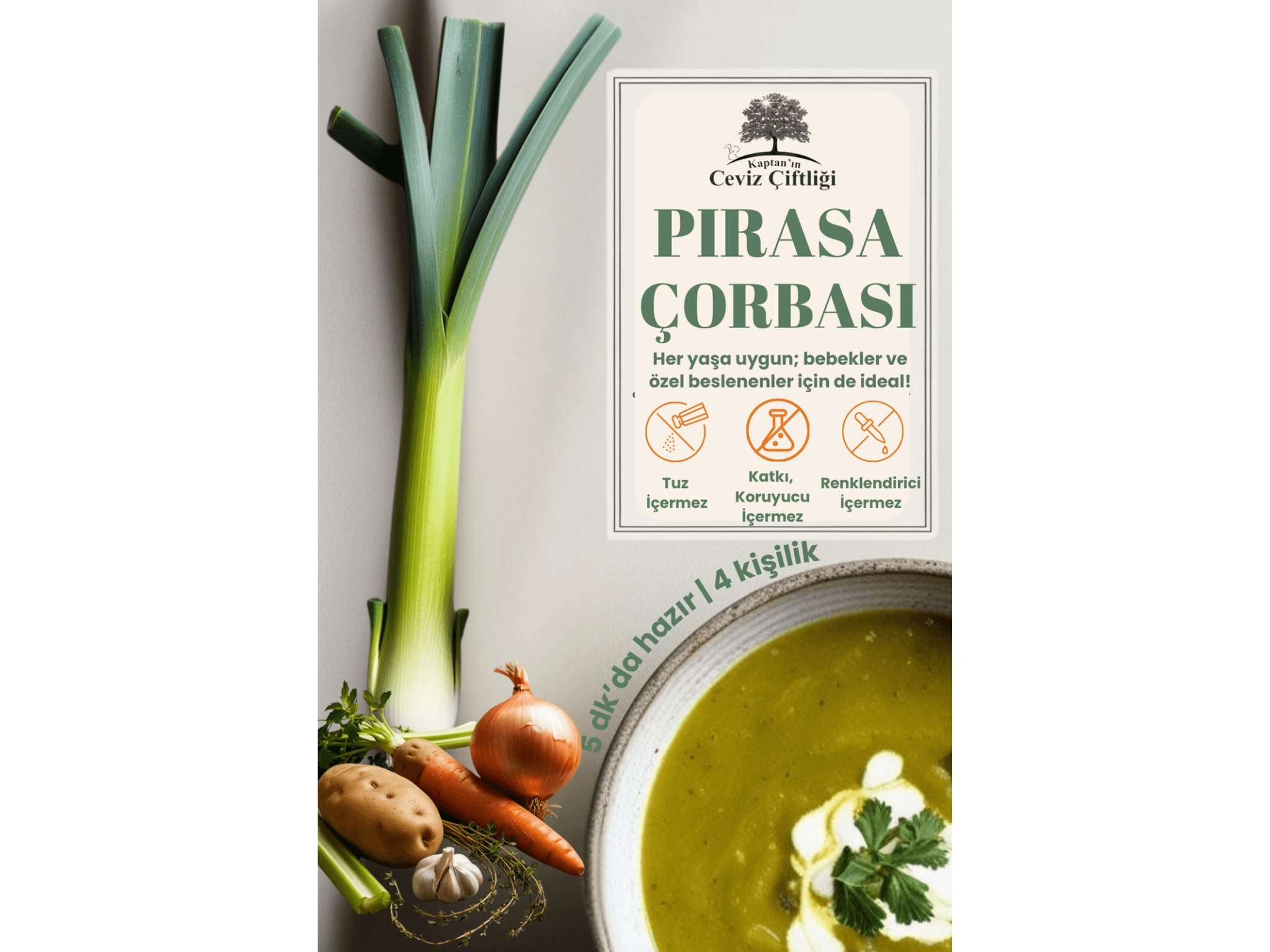 Pırasa Çorbası 50 Gr