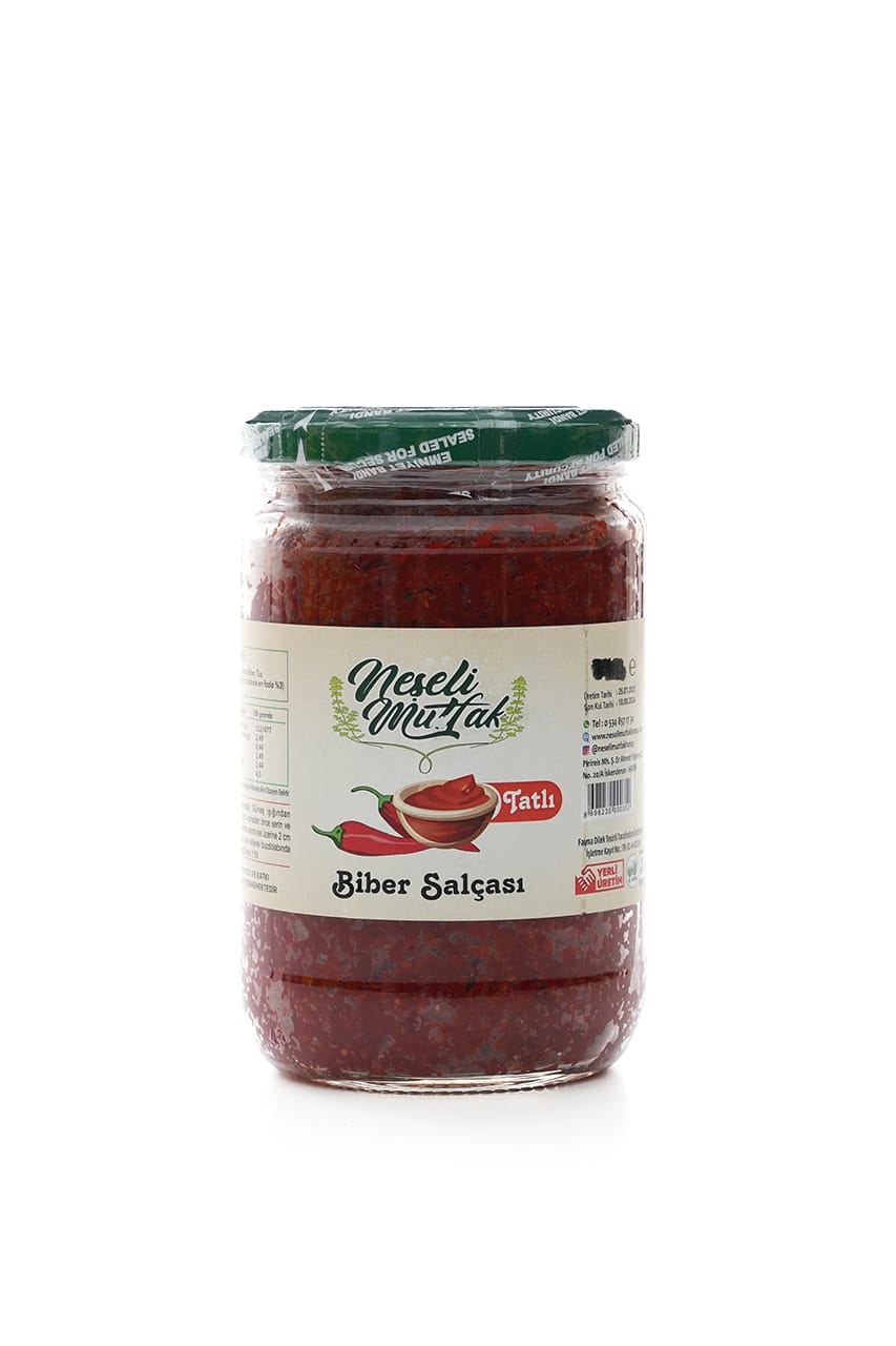 Tatlı Biber Salçası 695 Gr